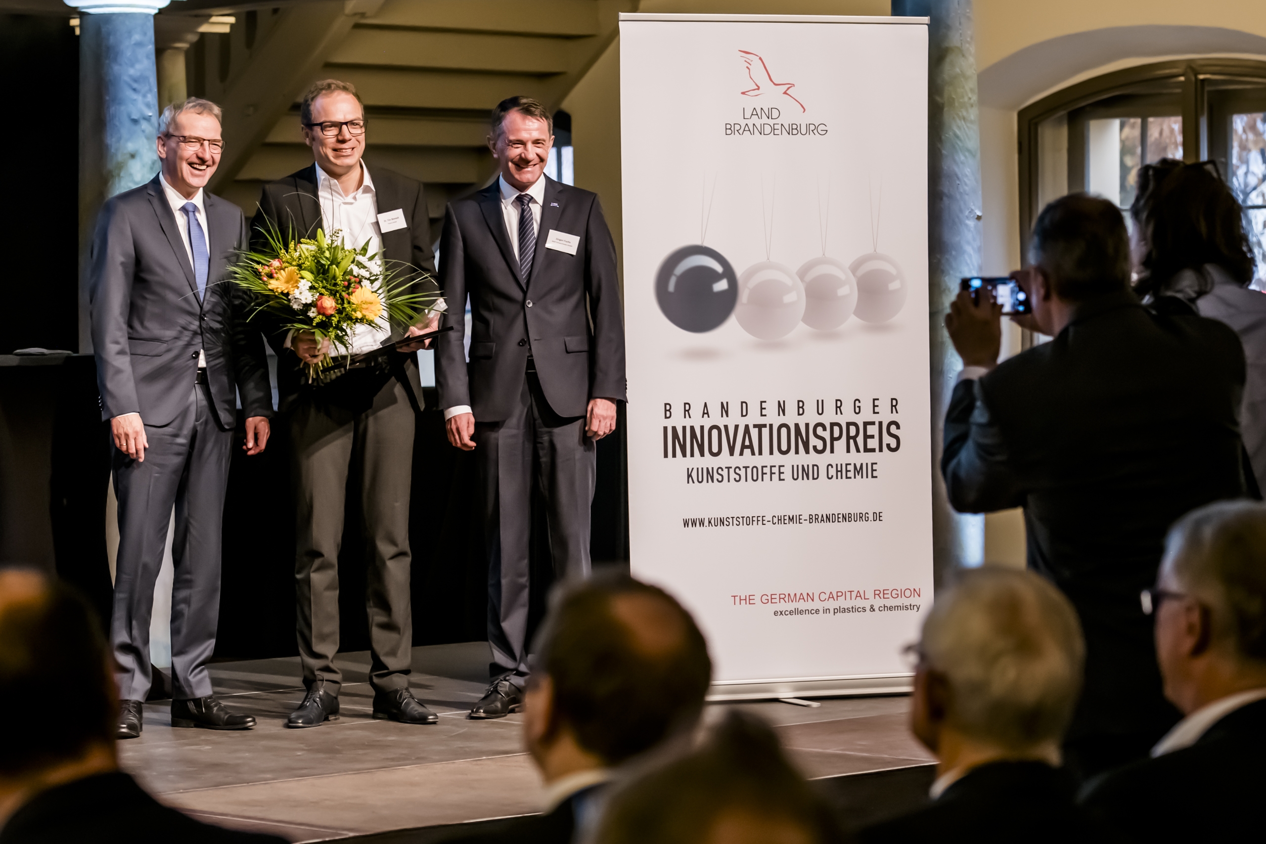 Brandenburger Innovationspreis Kunststoffe und Chemie