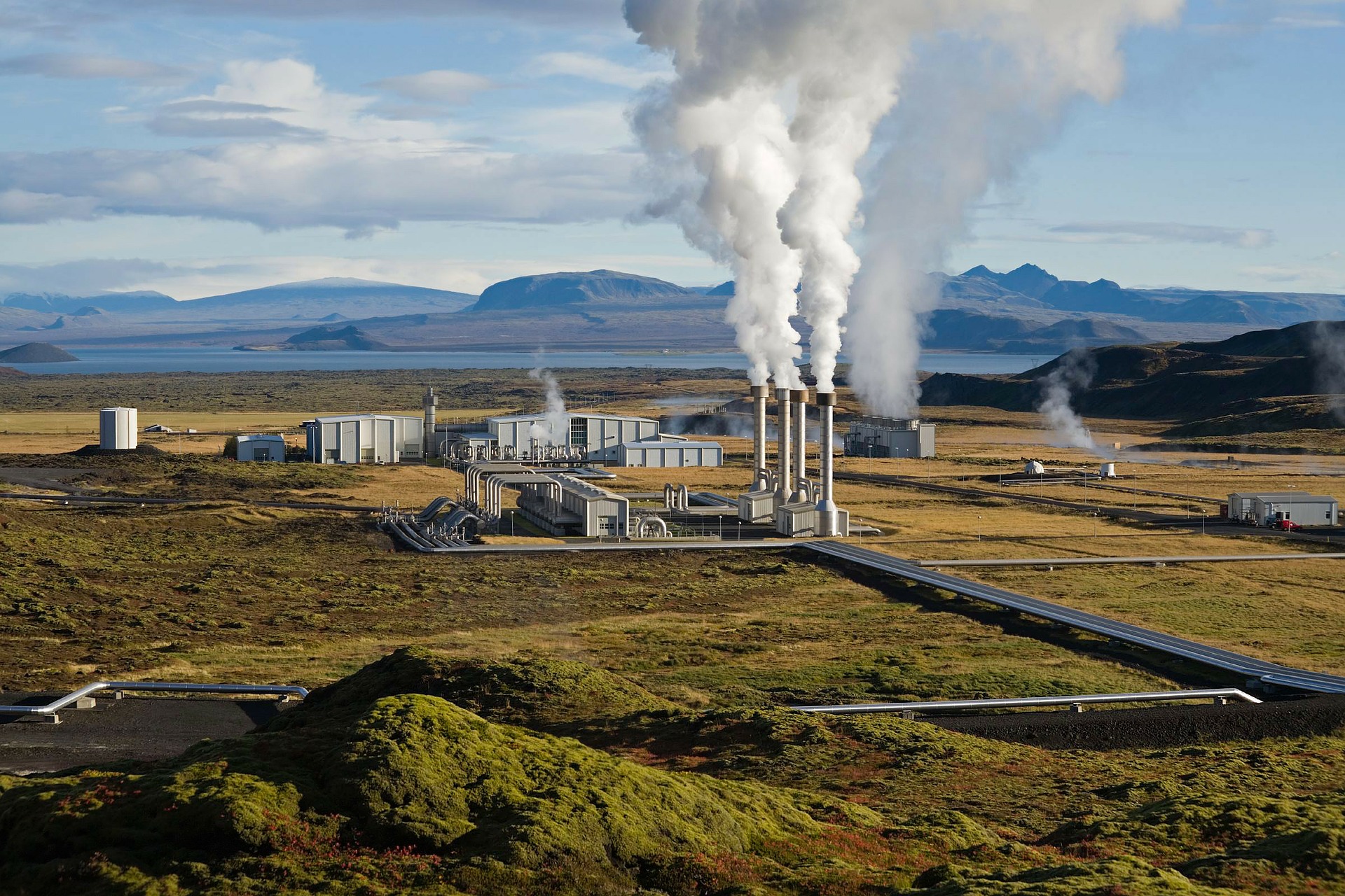 Kraftwerk Geothermal