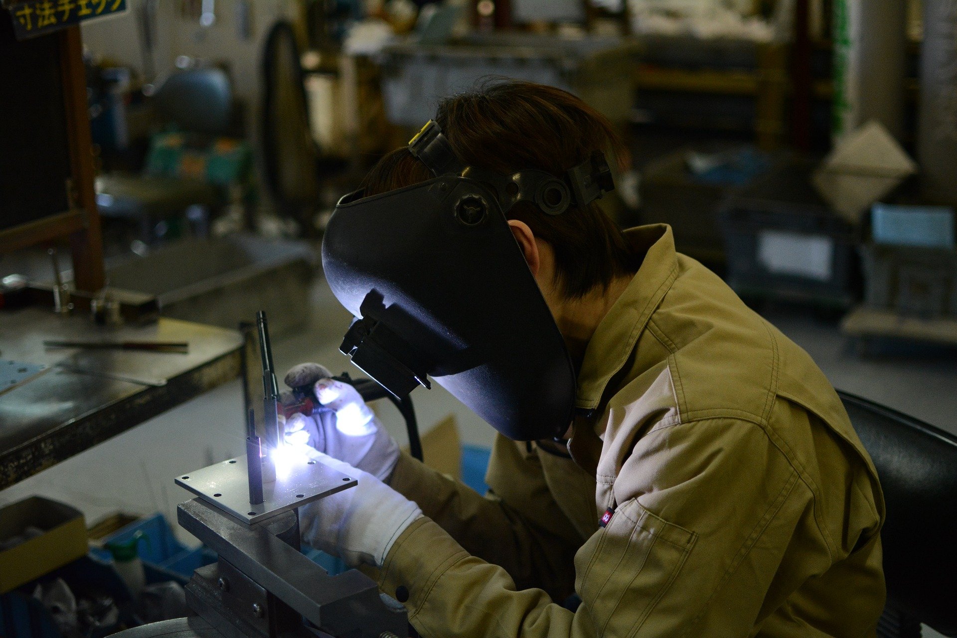 Schweißer Handwerker