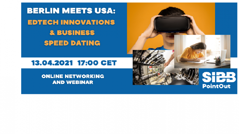Berlin Meets USA „EdTech Innovations & Business Speed Dating“