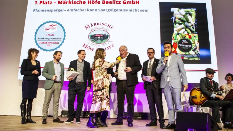 Preisverleihung pro agro Marketingpreis 2023